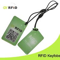 ISO14443A NFC Key Tags with QR code and logo printing for smartphone (GYRFID)