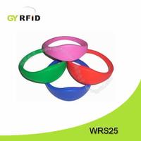 Mifare 1K Silicon Wrist strap (New shape bracelets) is water proof, used in water park, bath spot, G