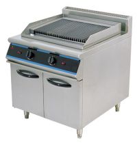 Gas Lava Rock Charbroilers with Cabinet