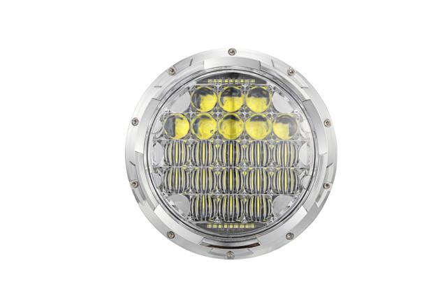New auto part H/L beam double reflection led headlight round 7" led headlight for jeep or motorcycle