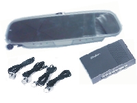 Parking sensor with handsfree mirror