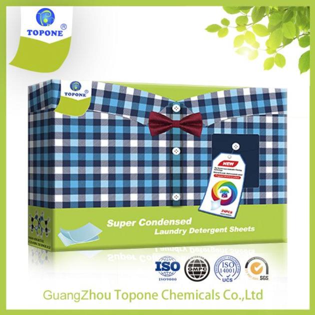Topone Hosehold Items Cheap Price Laundry Sheets China Supplyer Laundry Sheets