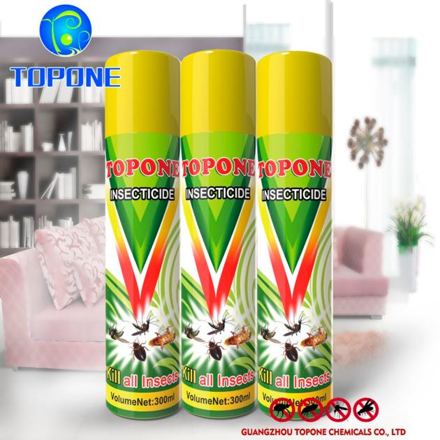 Guangzhou Topone 400ML Water Base Powerful Mosquito Killer Aerosol Insecticide