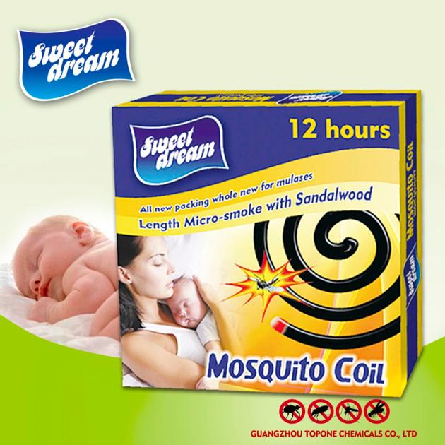 Sweet Dream Brand Mosquito Coil Raw Material Black China Mosiquito Coil For Fly Killer