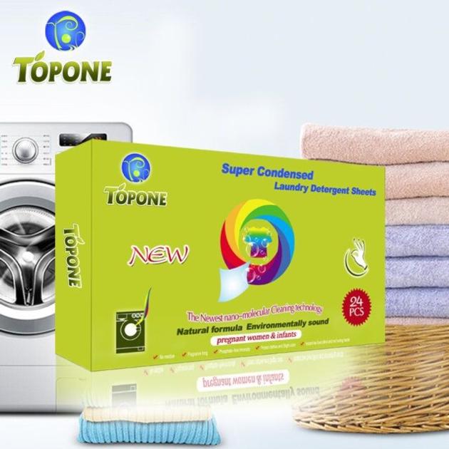 China Whosale Laundry detergent Apparel detergent Laundry Sheets