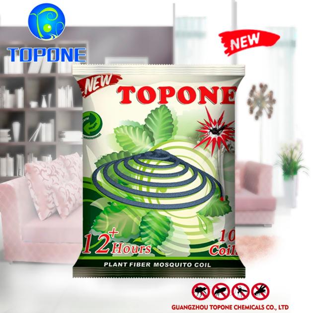 Manufacture Suppiler Topone Hot Sell Micro Smoke Free Paper Mosquito Coils