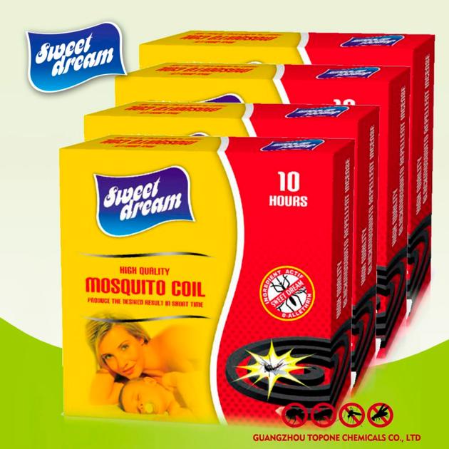 Sweet Dream Brand China Hot Selling Effective Factory Mosquito Coil Black Mosquito Coil