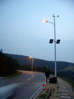 Wind solar street light