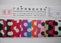 double colour small dots satin calico fabric polyester