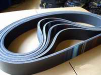 Multiple V-ribbed belt