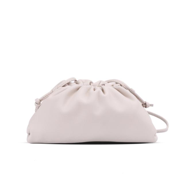 Crossbody Bags Genuine Leather Dumpling Cloud