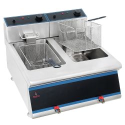 Counter Electric Two-Tank Fryer