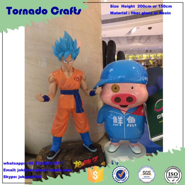 Fiberglass Chef Cook Statue For Resturant