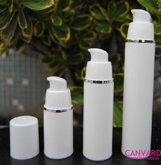 White Airless Pump Bottle For Sale