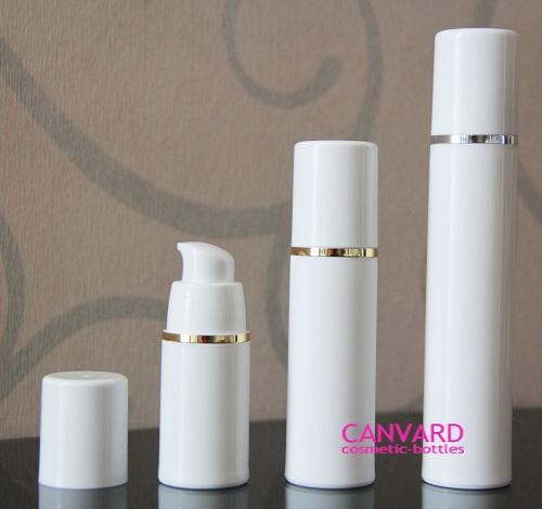 White Airless Pump Bottle For Sale