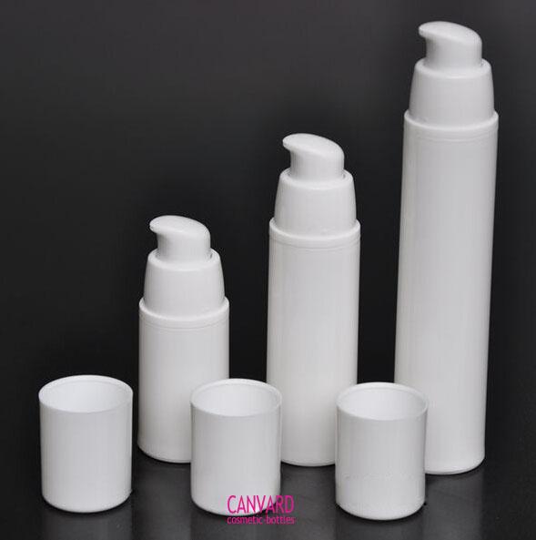 White airless pump bottle for sale