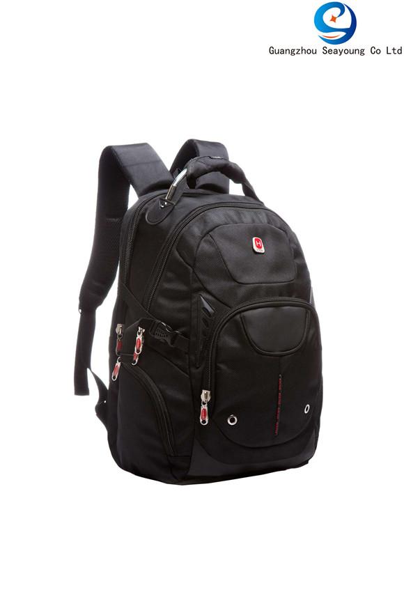 Top Quality College Canvas Laptop School Backpack Lightweight Travel Backpack