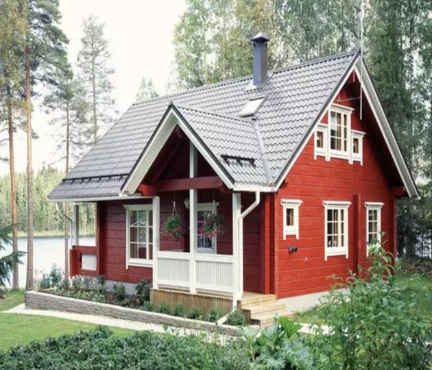 prefab wood house