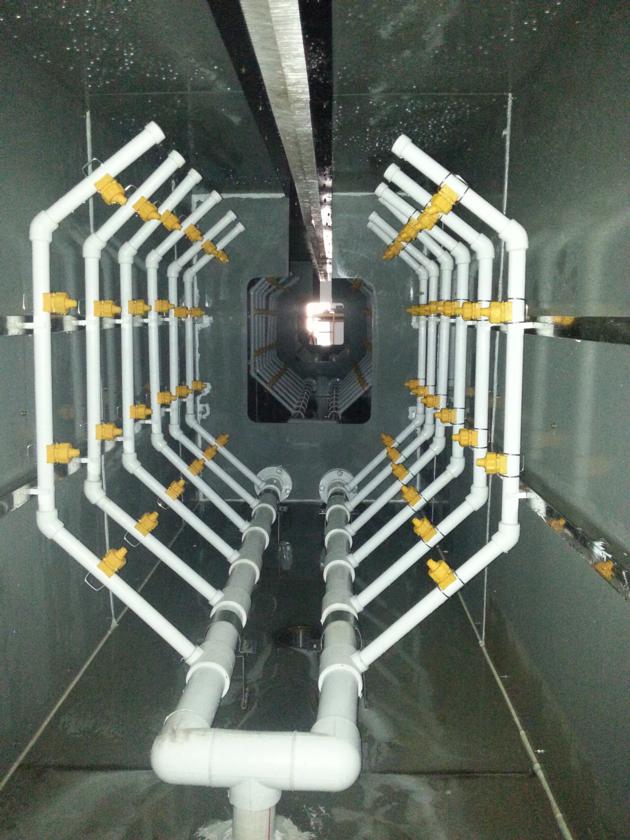 Automatic Spray Pretreatment System Color Coating