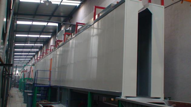 Automatic Spray Pretreatment System Color Coating