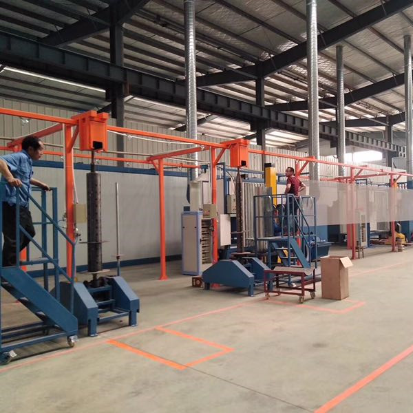 Fence Powder Coating Line With Spray