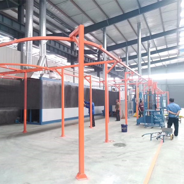 Fence Powder Coating Line With Spray
