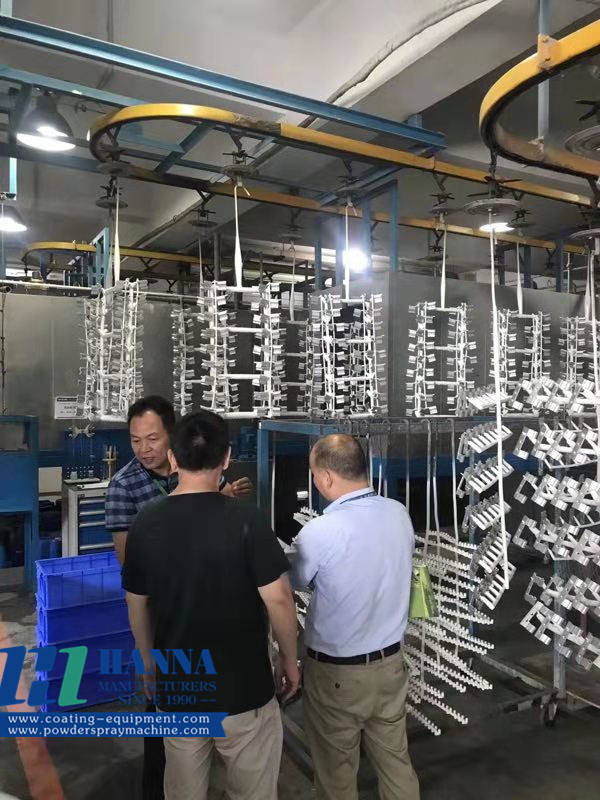 Automatic Spray Pretreatment System Powder Coating