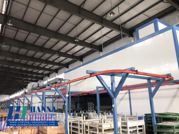 Automatic Spray Pretreatment System Powder Coating