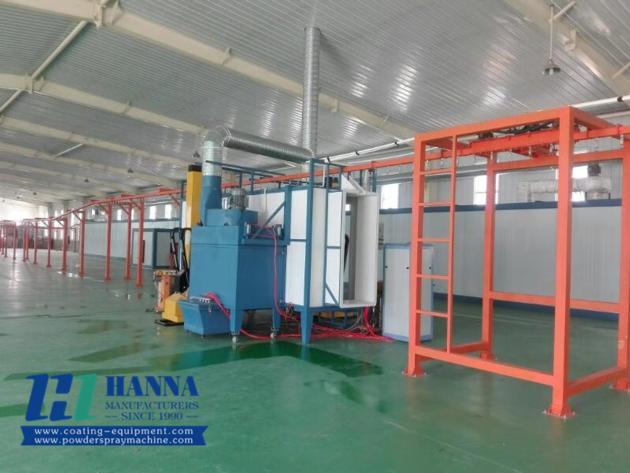 Automatic Spray Pretreatment System Powder Coating