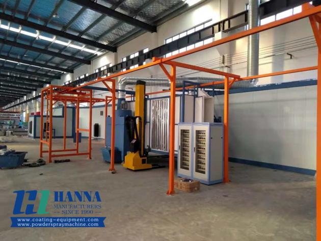 Best Design Powder Coating Line With