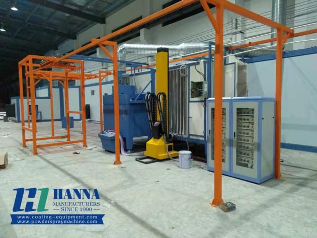 Best Design Powder Coating Line With