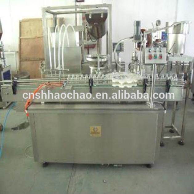 Glass Infusion Bottles Filling Line