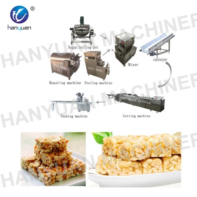 factory multifunction peanut candy production line
