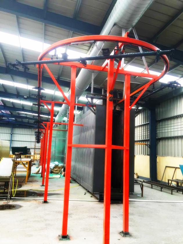Automatic Spray Pretreatment System Color Coating
