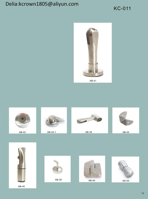 Hpl Toilet Cubicle Hardware
