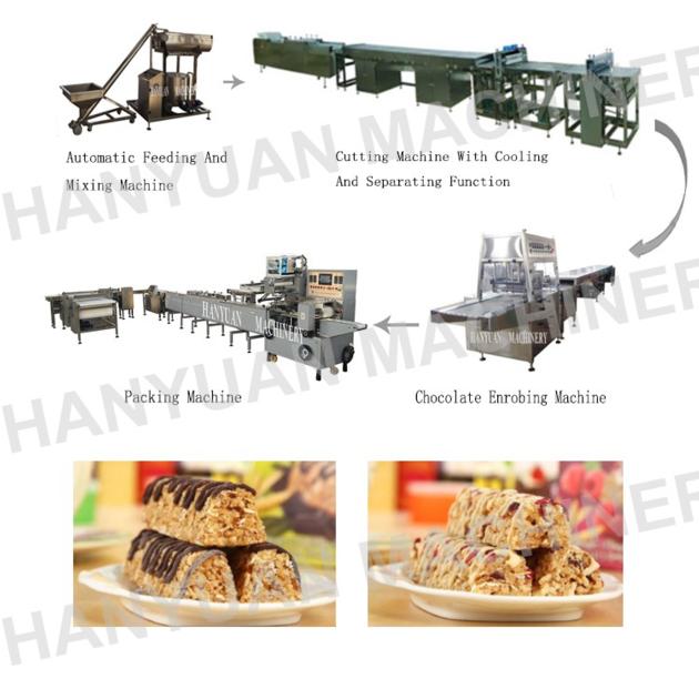 factory nutrition bar production line energy bar processing line