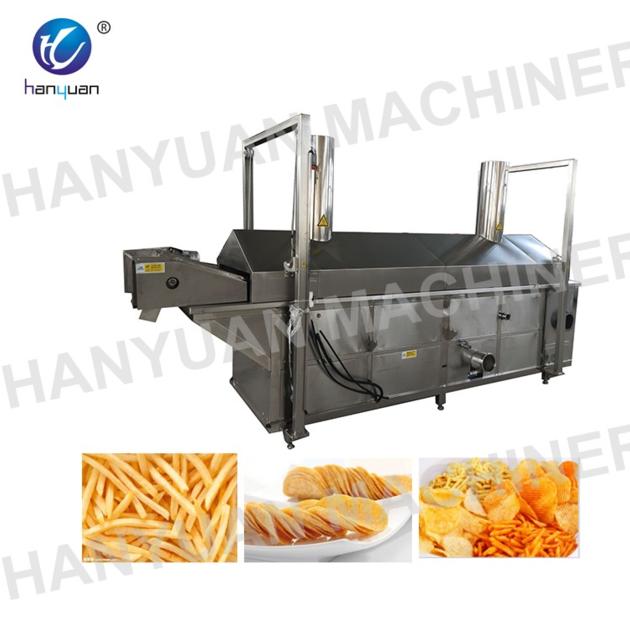 factory potato chips frying machine