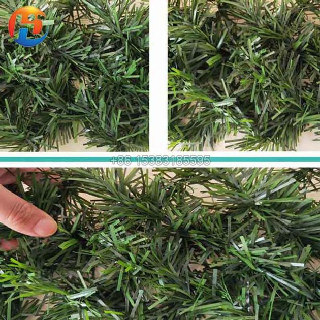 Artificial Grass Hedge Link Green Chain Link Fence