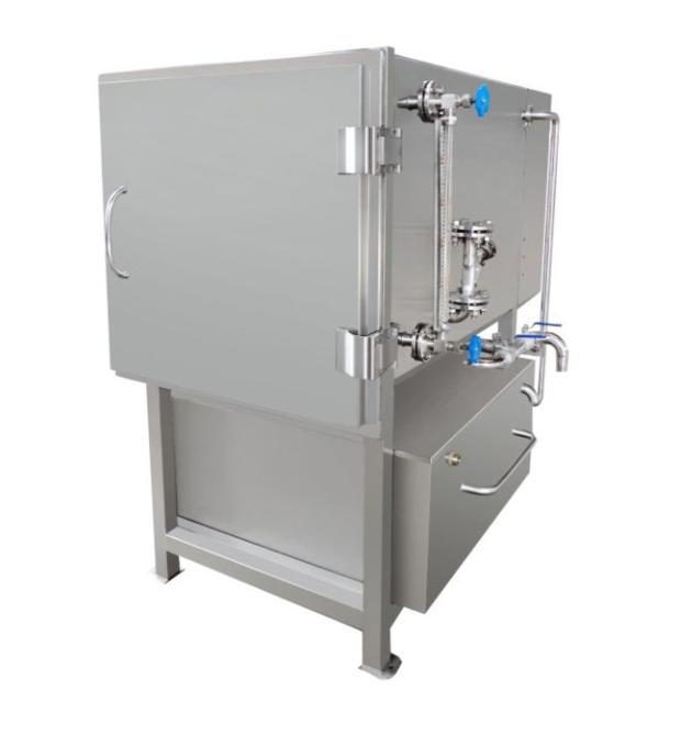 full automatic hot sale Fumigation type Triangular rod cleaning  sausage rod cleaning machine