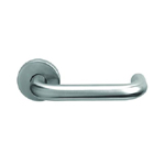 Hollow tube lever handle