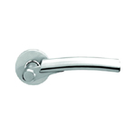 Solid casting lever handle