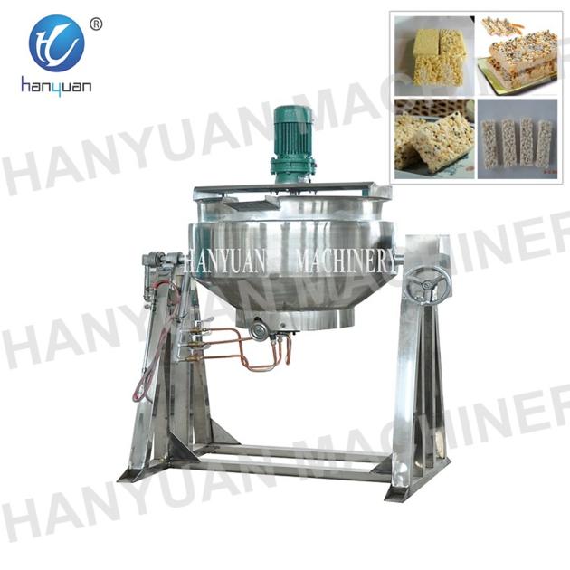 factory gas sugar boiling pot for candy