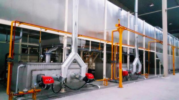 Automatic Powder Coating Production Line With