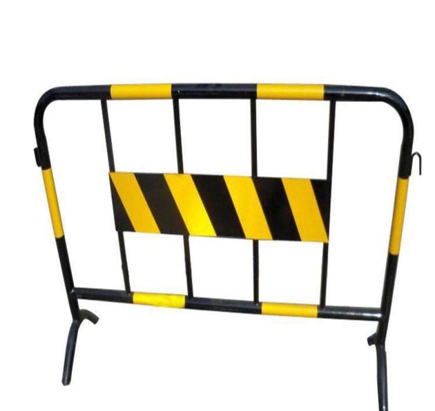 Cheap galvanized portable crowd control barrier from Chinese plant manufacturer