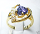 Gold plated finger rings