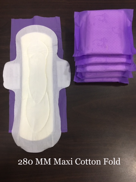 Large Folded Sanitary Napkins