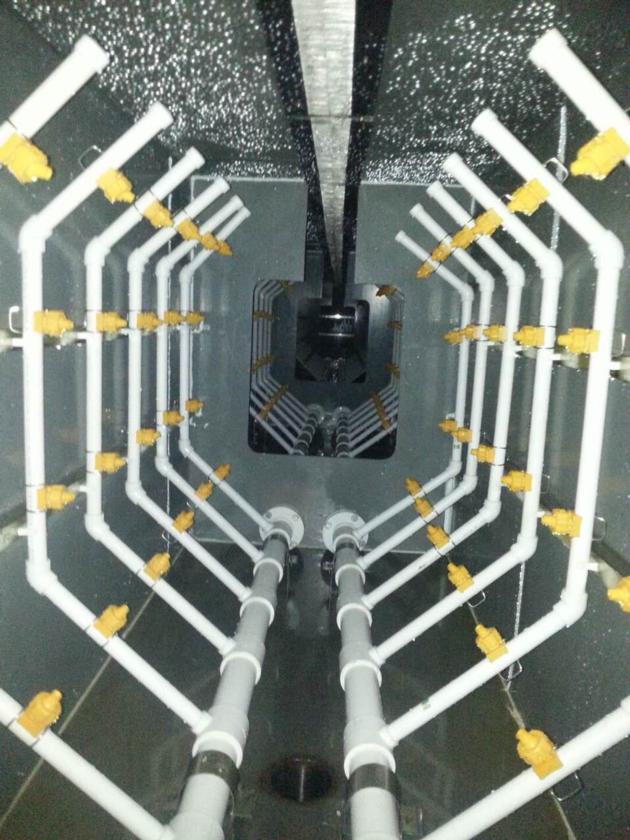 Automatic Spray Pretreatment System color coating line
