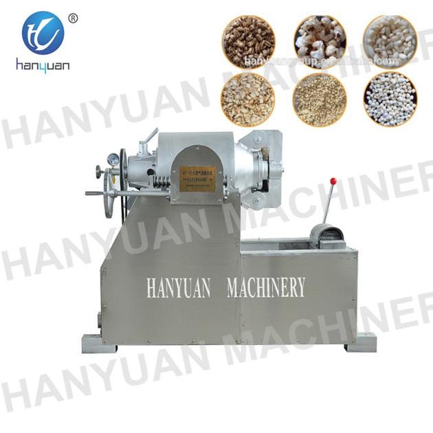 factory air flow cereal puffing machine for rice and corn