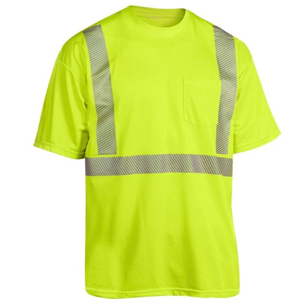 good quality cheap High Visibility T-Shirt with Reflective Tape with ANSI107 manufacturer