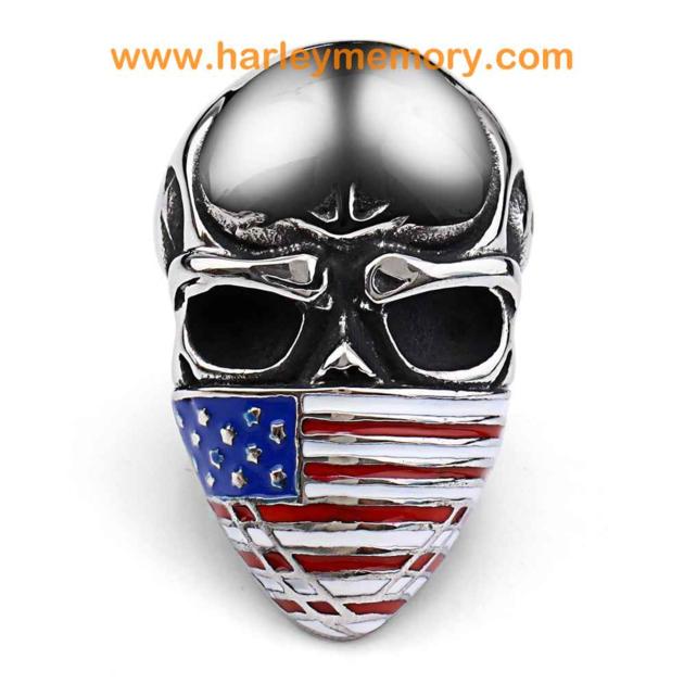 2018 fashion stainless steel sukll ring